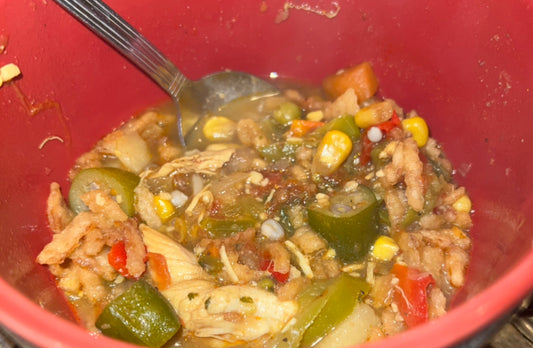 Quick Chicken & Vegetable Soup